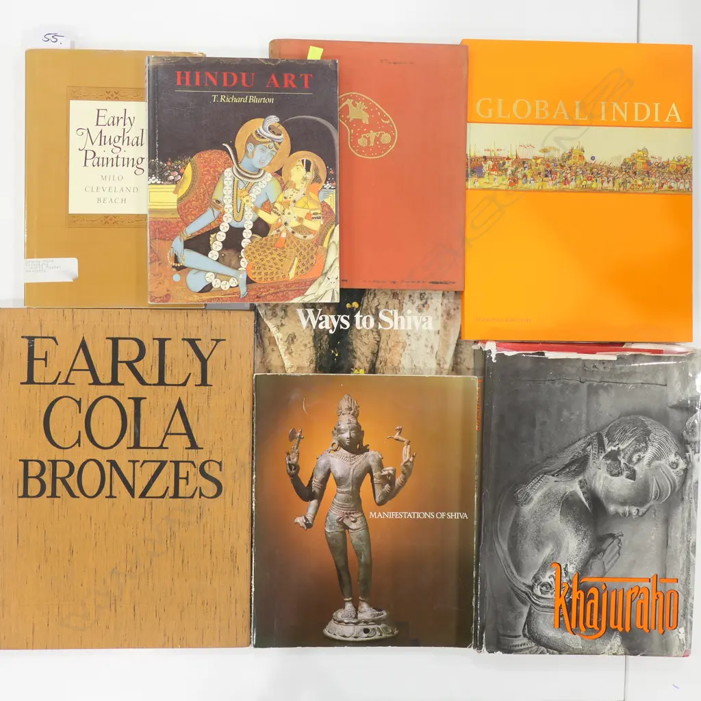 EIGHT PUBLICATIONS: INDIAN ART & DESIGN Image 1++